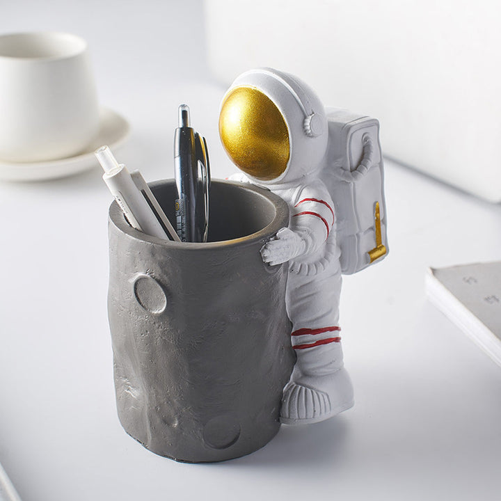 Stiftehalter Astronaut & Mond