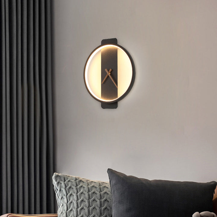 Dream-space | Wanduhr mit Beleuchtung