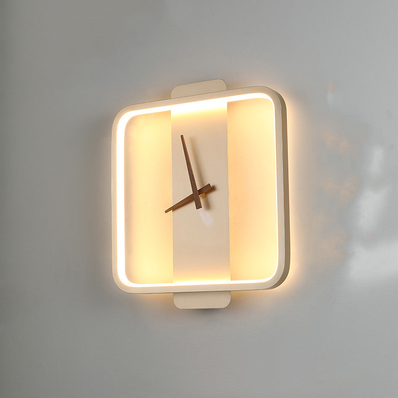 Dream-space | Wanduhr mit Beleuchtung