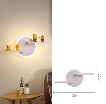 Dream-space | Minimalistische Lampe mit Ablagefläche