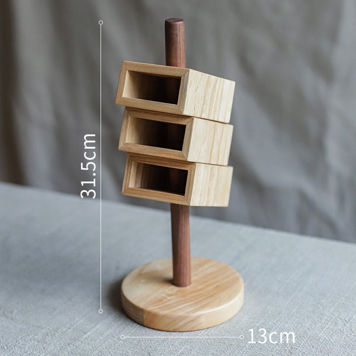 Stiftehalter aus Massivholz