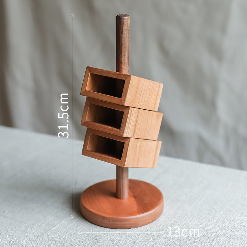 Stiftehalter aus Massivholz