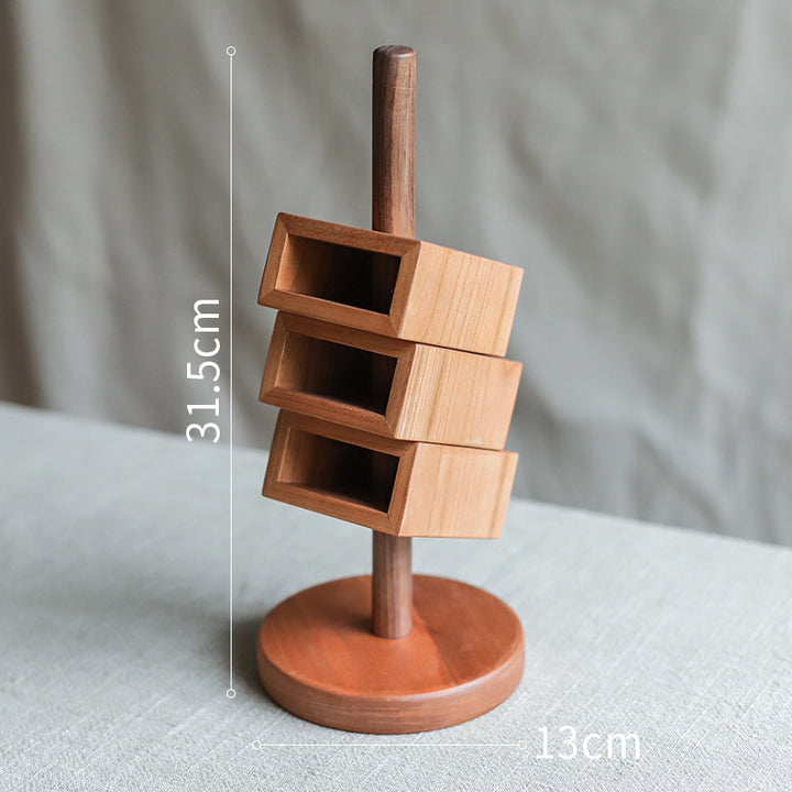 Stiftehalter aus Massivholz